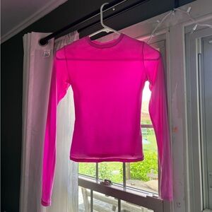 SKIMS Pink Long Sleeve